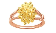 Yellow Natural Diamond Accent Engagement Cluster Ring 925 Sterling Silver