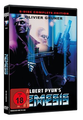 5 Disc NEMESIS 1992 Albert Pyun - Complete LIMITED EDITION 4 DVD + 1 CD Box NEU