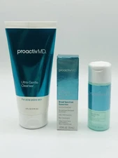 Proactiv MD 3Pc Set Ultra-Gentle Cleanser, Oil Control Moisturizer, Toner Sealed
