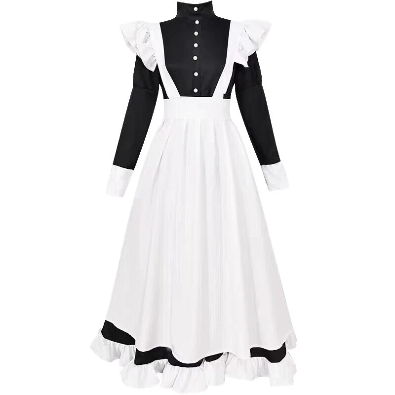 Polyester Maid & Waiter Unisex Costumes
