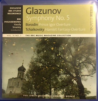 Alexander Glazunov - Symphonie Nr. 5 / Prinz Igor Ouvertüre / Weiler F - A5870z