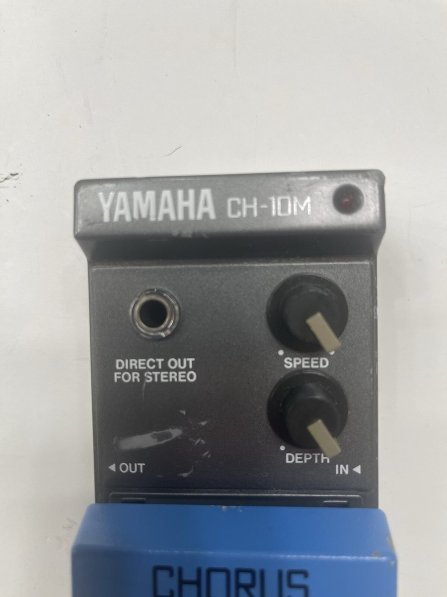 Yamaha CH-10M Stereo Analog Chorus Vintage Guitar Effect Pedal MIJ