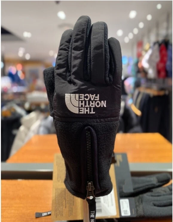North face Denali Etip Men's Gloves NJ3GN70A Black Size XL