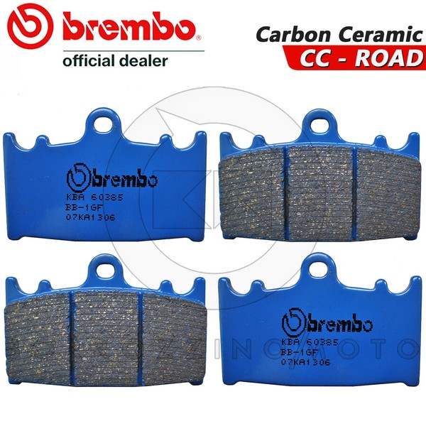 4 BremsbelÄGe Vorne Brembo Kohlenstoff 07KA1306 Kawasaki ZX6R 600 Ninja 1997-image