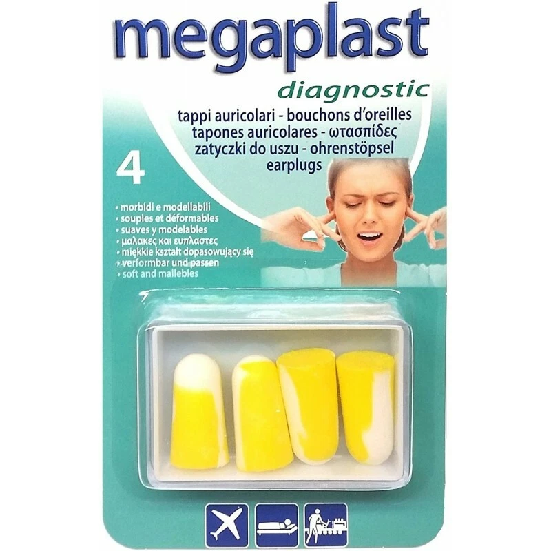 4 Paia Di Tappi Per Orecchie Con Fascia – Protezione Udito Riutilizzabile In Silicone Per Dormire, Sparare, Cantiere - 4
