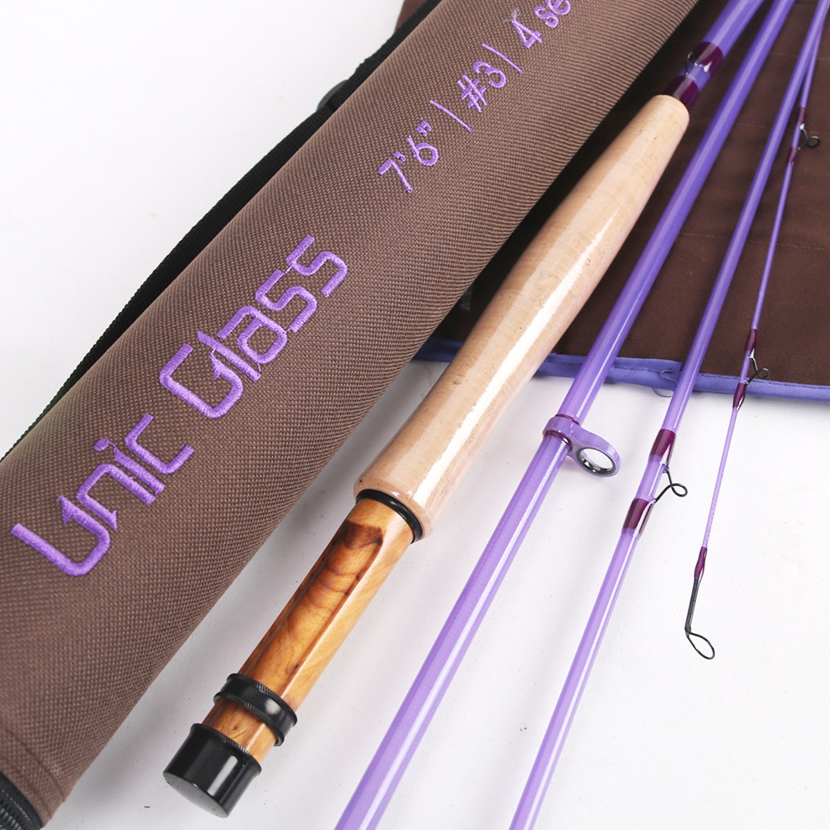 Maxcatch Unic Fiberglass Fly Fishing Rod 3/4/5wt Fast Action