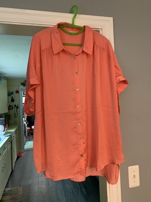 Delancey Plus Size 3X Blouse Shirt Top 
