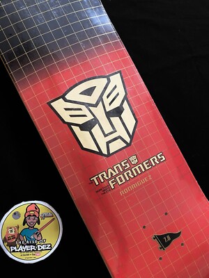 RARE Primitive Skateboard Deck Paul Rodriguez Transformers
