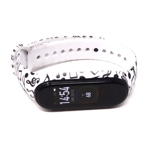 Cinturino NOTE MUSICALI silicone bracciale polso per Xiaomi Mi Band 6 5  MUSICA | eBay