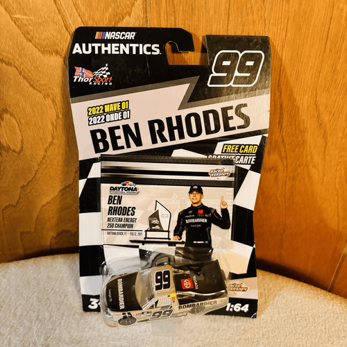 NASCAR #99 Ben Rhodes 2022 Wave 01 Authentic Raced Version Daytona 1:64