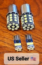 Front & Rear LED light bulbs for Deere 425 445 455 headlights AD2062R AM35424