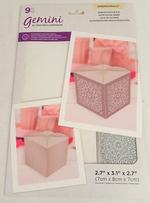 Crafters Companion Gemini Papercraft Dimensional Ornate Favour Box