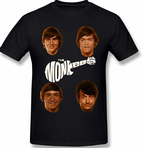 The Monkees Mens T Shirt Cotton Short Sleeve Summer Tee Vintage Men Gift Tee Hot - Picture 2 of 3