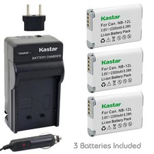 NB-12L Battery  Normal Charger for Canon Legria Mini X, Vixia Mini X