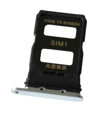 OEM XIAOMI 13 PRO REPLACEMENT SILVER DUAL SIM CARD HOLDER TRAY