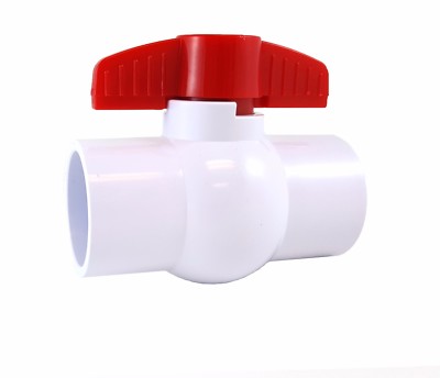 PVC COMPACT BALL VALVE 1-1/4'' - Socket - Sanipro -  (Pack of 6)