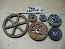 Idler Pulleys, Various sizes, B, 5L, 3V, 3VX, Sold Separately, New  used