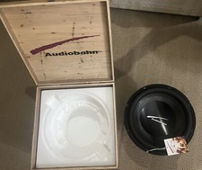 2 x Audiobahn Mk1 Immortals subwoofers With Amplifiers  