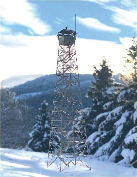 N Gauge - Fire Watchtower Kit - 96708 Neu