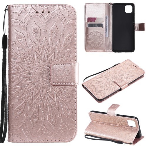 Retro Embossing PU Leather Wallet Case Phone Cover for Samsung S20 FE A23 4G A03 - Picture 20 of 20