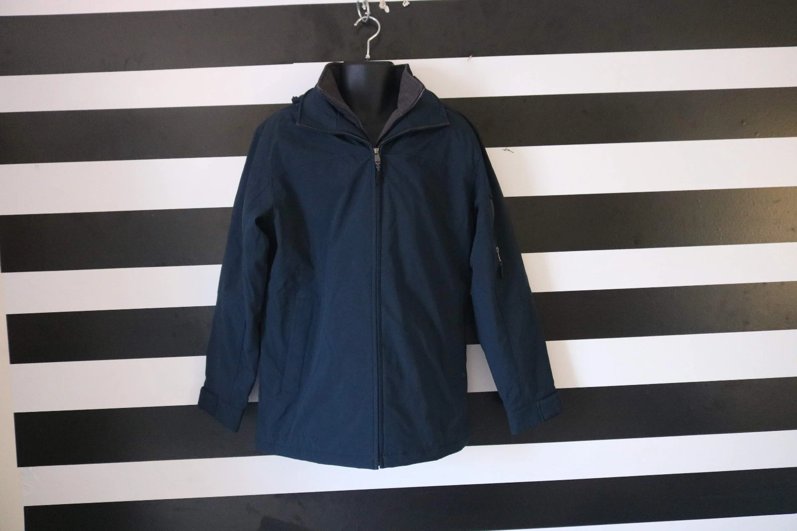 WEATHERPROOF Jacket Men’s Navy Full Zip Jacket Size M Medium