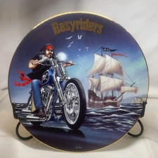 Easy Rider Collector Plate Ghost Of The Sea SPIRITS OF THE OPEN ROAD