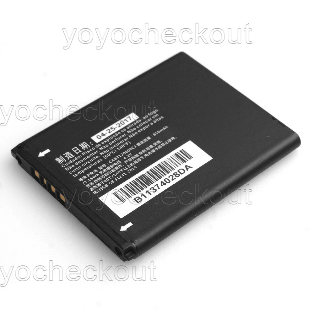 Batteria Per Alcatel One Touch OT-710 OT-806 OT-506 - 850mAh, CAB3120000C1, Ricaricabile - Foto 9