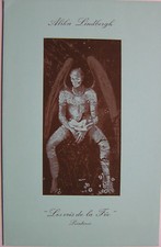ALIKA LINDBERGH - Carton d invitation - 1969