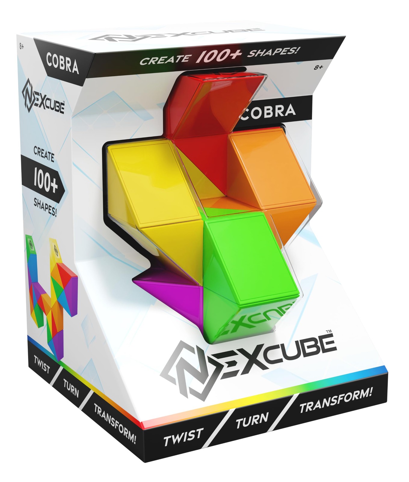 Nexcube Cobra Origineel puzzelspel met vormcreatie Spel voor Kinderen vanaf 8 3990₽