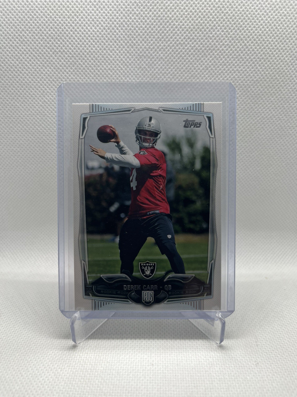 Derek Carr Topps #438 Base