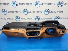 BMW 5 SERIES COMPLETE DASHBOARD PANEL WITH PASSENGER AIRBAG ORANGE G30 G31