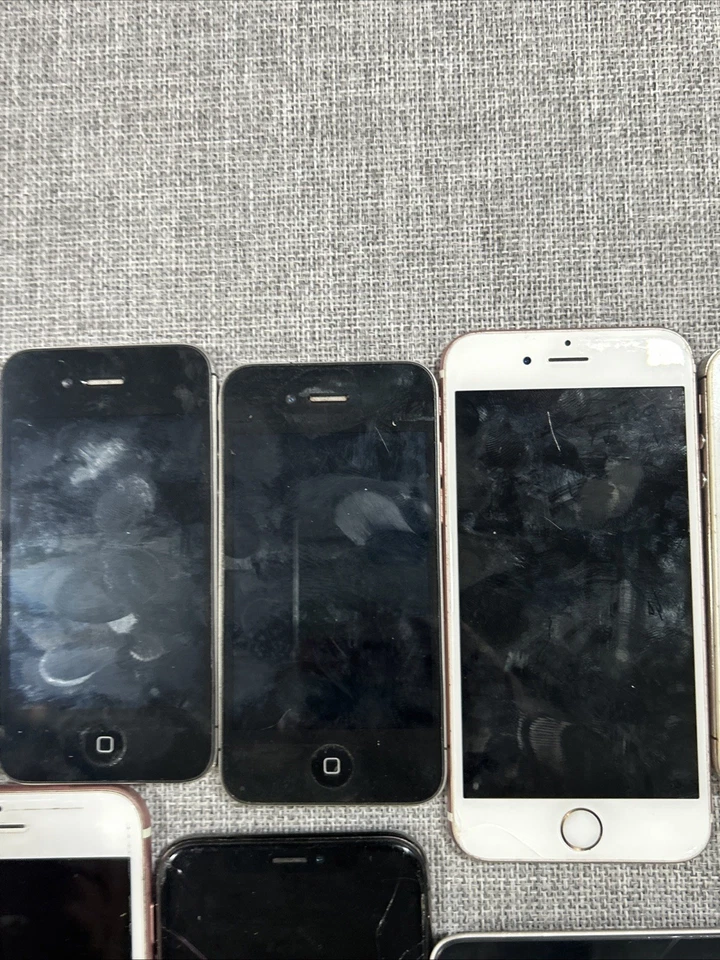 Apple iPhone iPad Lot Of 15 For Repair Or Parts XS 4 Mini 6 *read description* - Image 4 of 4