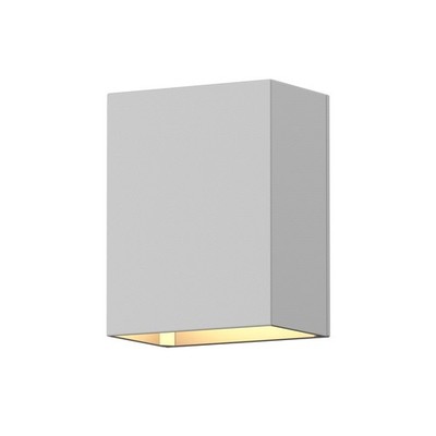 Sonneman 7340-WL Box 1 Light 4-1/2''H Integrated LED Outdoor Wall - White