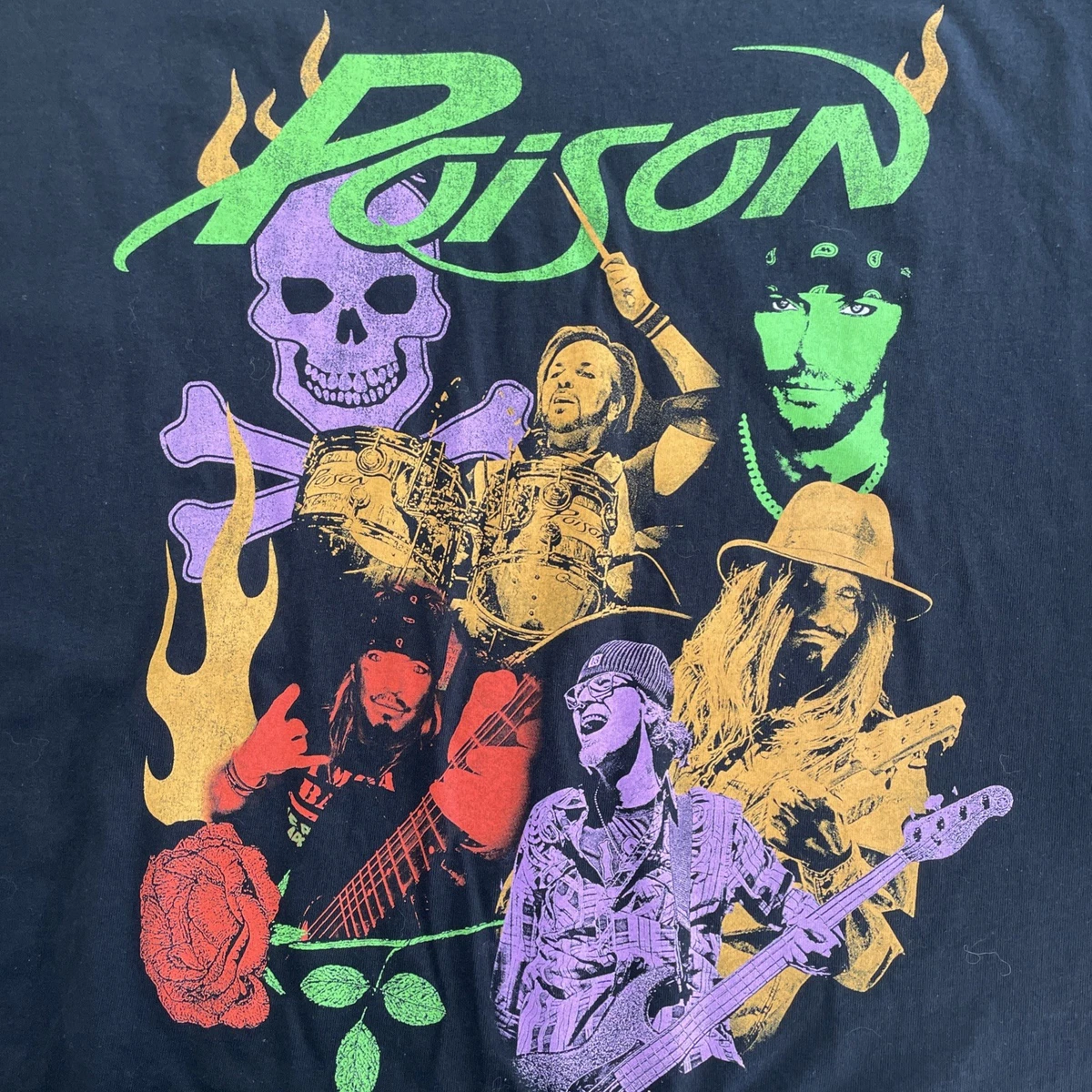 poison band t shirt products for sale | eBay