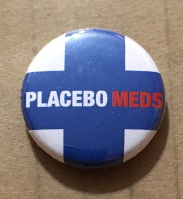 PLACEBO Rare VINTAGE 2007 PROMO BUTTON Badge PIN for Meds CD MINT 1x1 USA