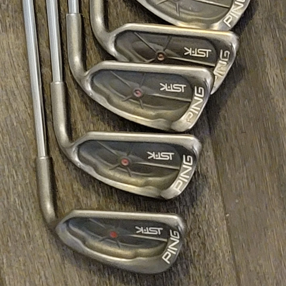 PING Irons Mens Set 3-9 Wedge isi.k Red Dot Steel Shafts Right Hand Karsten - Image 4 of 4
