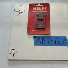 Motormite HELP! Seat Belt Clip Retainer 74325 Buckle Stop Interior Safety
