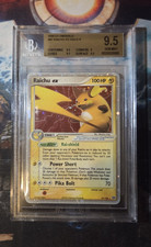 Raichu ex 2005 EX Emerald 97/106 Holo Rare BGS 9.5 PSA 10 Crossover  on eBay