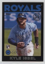 2021 Update 1986 Topps Baseball 35th Anniversary Black 67/299 Kyle Isbel 14nf