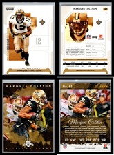 Marques Colston Lot of 9 Football Cards - New Orleans Saints