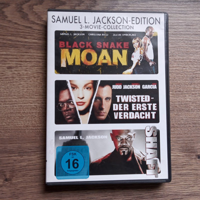 SAMUEL L. JACKSON - 3MOVIE COLLECTION - Shaft/Twisted/ Black Snake Moan - 3DVDs