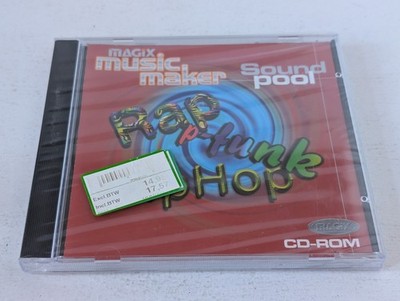Magix Music Maker Sound Pool Hip-Hop P-funk Rap New Sealed PC CD-ROM