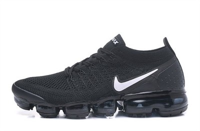 Nike Air VaporMax Flyknit 2 Triple Black Running Shoes Sneakers Men
