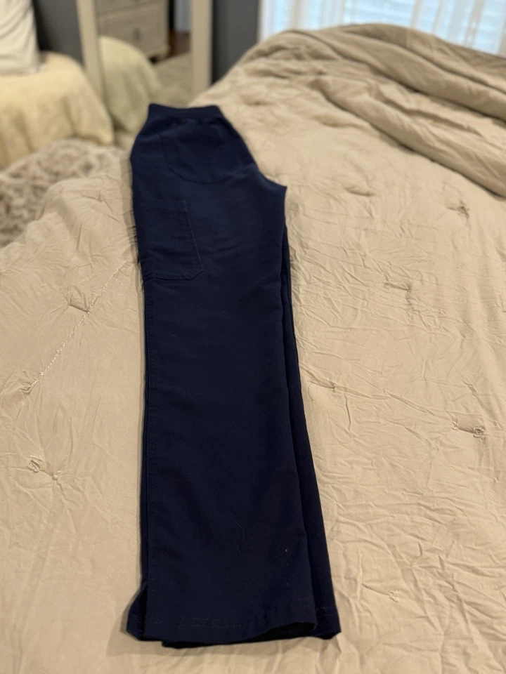 Pantalones Médicos Figs Mujer XS Azul Marino Colección Técnica 100% Impresionantes Foto 2 de 4