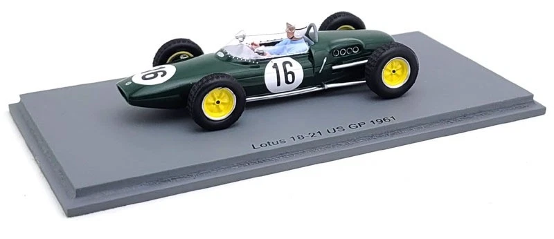 Spark S7459 Lotus 18-21 #16 'J Wheeler' US GP 1961 - Pete Ryan 1/43 Scale - Image 4 of 4