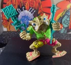 Vintage 1990 TMNT Ninja Turtles Napoleon Bonafrog Figure - Almost Complete