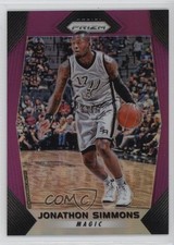 2017-18 Panini Prizm Purple Prizm 33/75 Jonathon Simmons #79 05k6