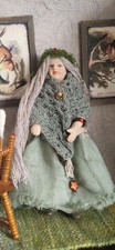 Dolls House Victorian Lady Girl Woman Miniature 1:12 OOAK Custom Doll Artisan