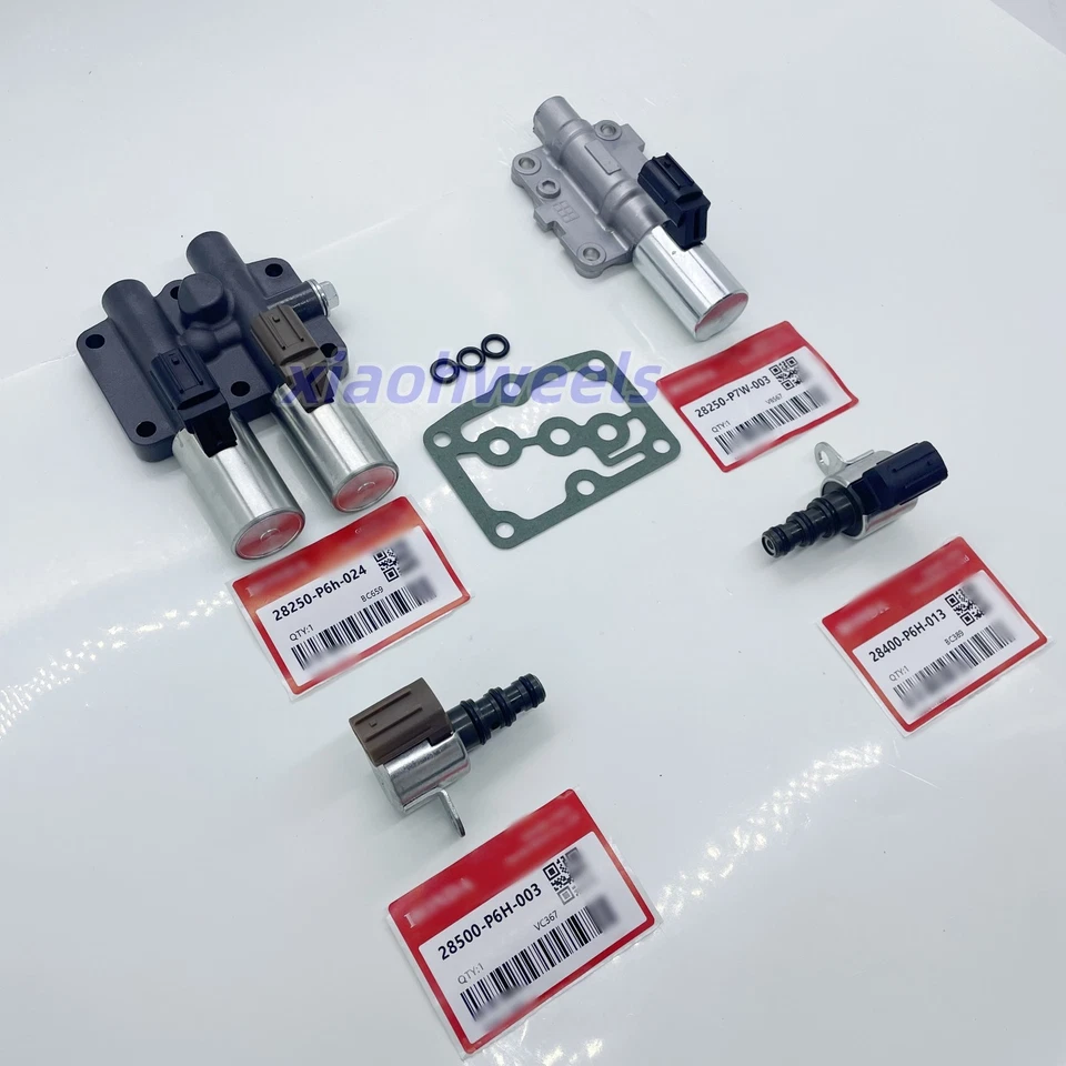Kit de solenoide de transmisión 28250P7W003 apto para Honda Odyssey Accord Pilot TL MDX Foto 3 de 4
