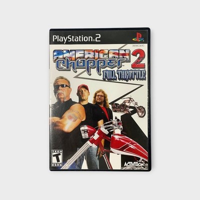 American Chopper 2 Full Throttle PlayStation 2 PS2 Video Game Customization